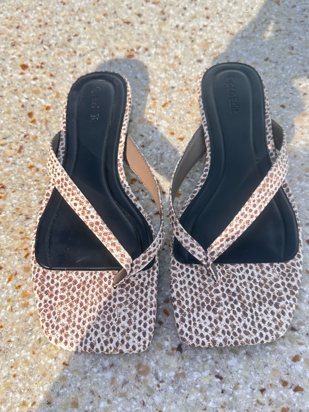 Open Edit sandals Size 7.5